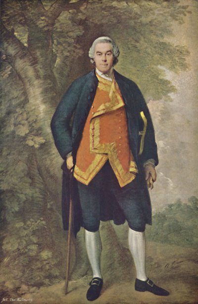 基尔莫里子爵（Viscount Kilmorey），c1768，c1950。 作者 托马斯·盖恩斯伯勒