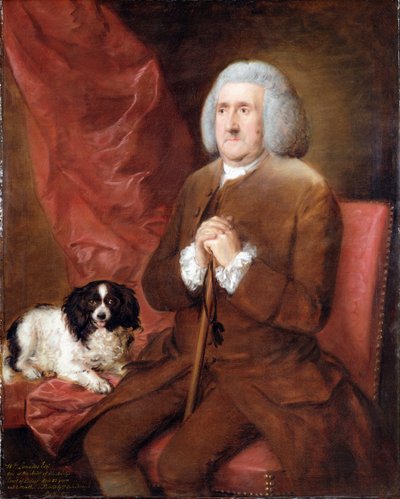威廉·隆兹（William Lowndes，1652-1724年），英国je下法院审计员 作者 托马斯·盖恩斯伯勒