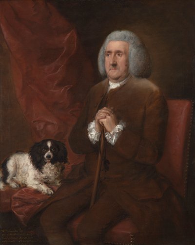 William Lowndes，英国财政法院审计员 作者 托马斯庚斯博罗RA