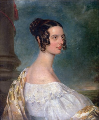 Catherine Gandy，néeHede，c.1837-38 作者 托马斯·甘迪