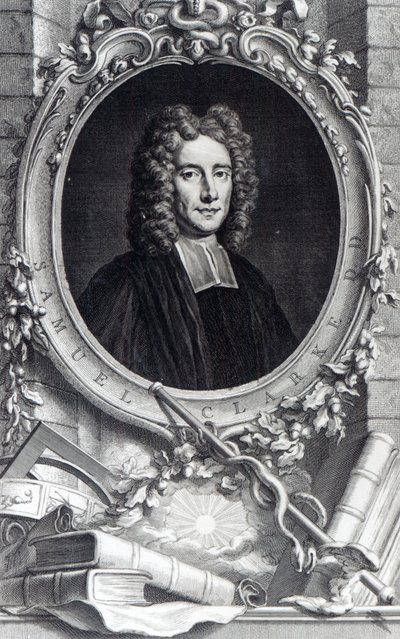 Samuel Clarke，由Jacobus Houbraken雕刻，1737-48 作者 托马斯·吉布森