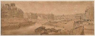 巴黎最美的20幅风景选集...，1802年。 作者 托马斯·吉尔丁