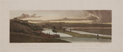 巴黎二十个最美的风景选辑：玛利...的水厂，1803年。 作者 托马斯·吉尔丁
