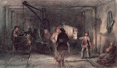 Pit Ponies和购物车 作者 托马斯·H·海尔
