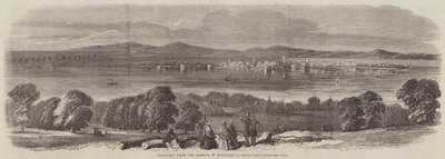 Cronstadt，来自Orenbaum花园 作者 托马斯·哈灵顿·威尔逊