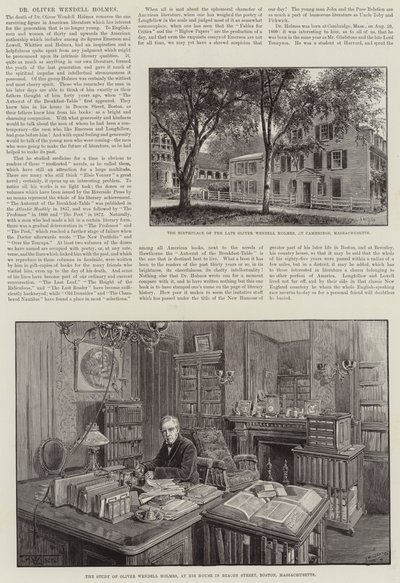 Oliver Wendell Holmes博士 作者 Thomas Harrington Wilson