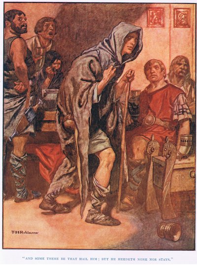 有人为他欢呼（石版画） 作者 汤玛斯·希思·罗宾逊