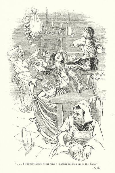劳伦斯-斯特恩为《感伤之旅》绘制的插图（石版画） 作者 汤玛斯·希思·罗宾逊