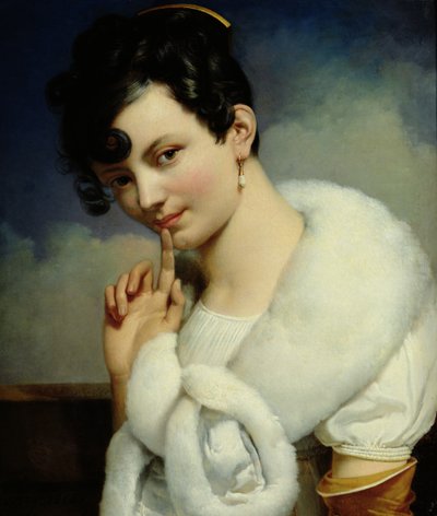 一个女人的肖像 作者 Thomas Henry