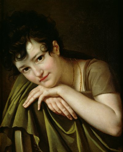一个女人的肖像 作者 Thomas Henry