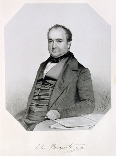 Charle Lucien Jules Laurent Bonaparte，卡尼诺王子和Musignano（1803-57）1850年 作者 托马斯·赫伯特·马奎尔