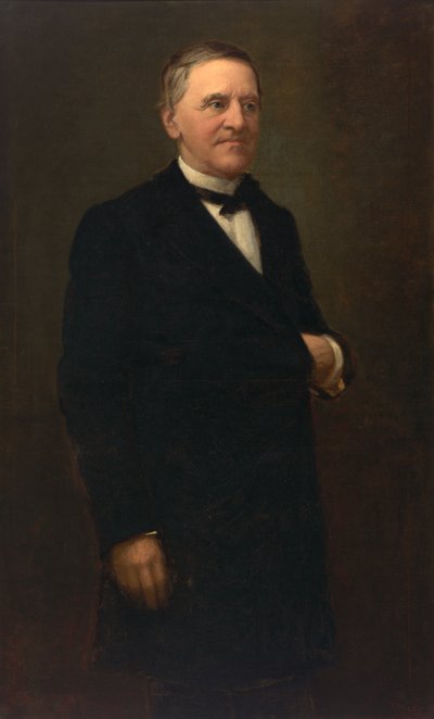塞缪尔-琼斯-蒂尔登，约1870年。 作者 托马斯·希克斯