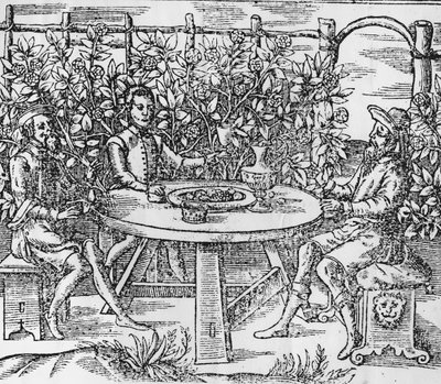 在乔治放松，1577年 作者 托马斯·希尔