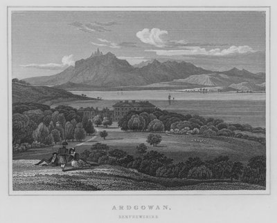 Ardgowan, Renfrewshire (雕刻) 作者 托马斯·霍斯默牧羊人