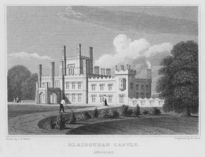 Blairquhan Castle, Ayrshire (engraving) 作者 托马斯·霍斯默牧羊人