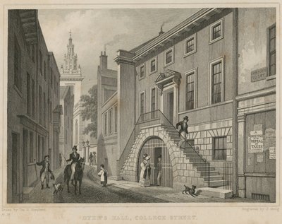 Dyer&39;s Hall，伦敦大学街 作者 托马斯·霍斯默牧羊人