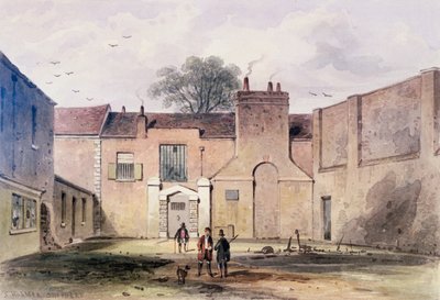 1850年进入Tothill Fields监狱 作者 托马斯·霍斯默牧羊人