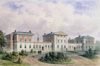 1849年，利物浦路发烧医院 作者 托马斯·霍斯默牧羊人