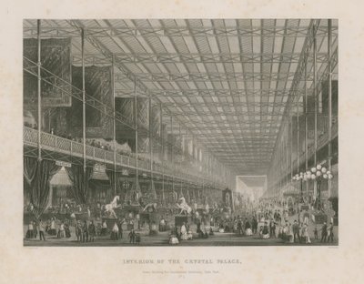 1851年大展的内部 作者 托马斯·霍斯默牧羊人