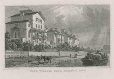 摄政公园内的Park Village East 作者 托马斯·霍斯默牧羊人