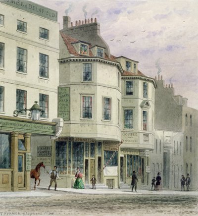 The Boars Head Inn，King Street，Westminster，1858 作者 托马斯·霍斯默牧羊人