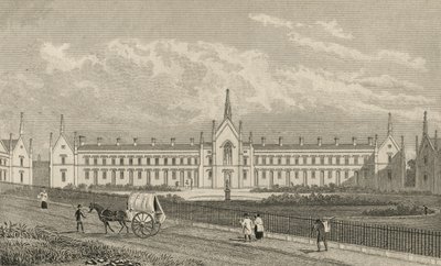 Whittingtons Almshouses Highgate，1827 作者 托马斯·霍斯默牧羊人
