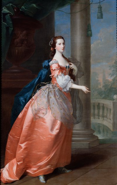 安妮，北安普顿伯爵夫人，c.1759-60 作者 托马斯·哈德森