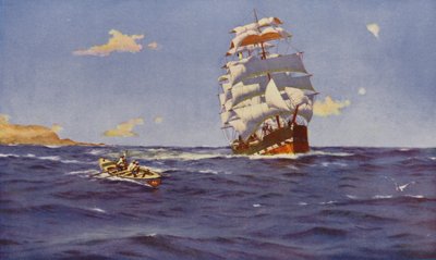 瓦尔帕莱索郊外（彩色石版印刷） 作者 托马斯·萨默斯卡尔斯