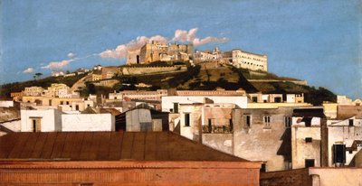 那不勒斯 Certosa di San Martino 和圣埃尔莫城堡景观。 作者 托马斯·琼斯