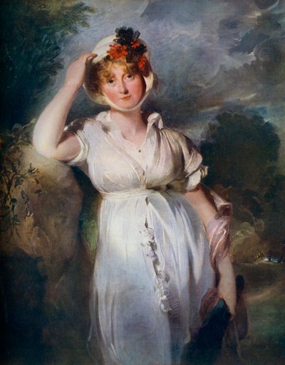 不伦瑞克的Caroline Amelia Elizabeth，c1788-1810，1912。 作者 托马斯·劳伦斯