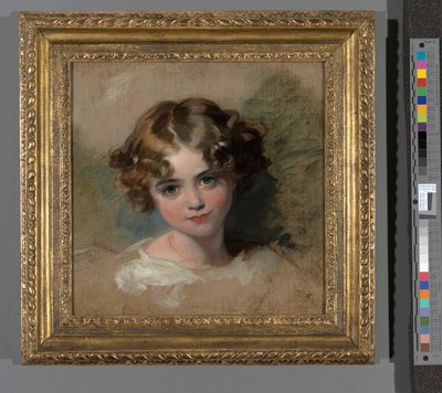 简·阿诺特（Jane Allnutt），后来的简·卡尔（Jane Carr）（油画） 作者 托马斯·劳伦斯