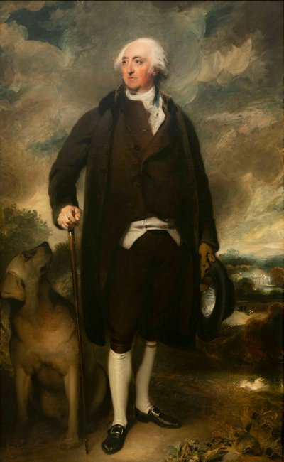 约翰-亨特的画像，1789-1790。 作者 托马斯·劳伦斯
