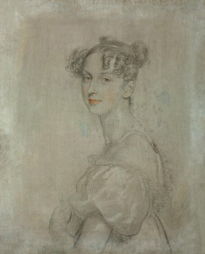 丽芙·多萝西娅公主的肖像通过Lieven Daria Khristoforovna Lieven，necken Benckendorff 1785-1857，ca 1812 作者 托马斯·劳伦斯