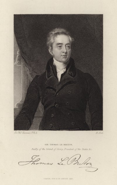 Thomas Le Breton爵士 作者 托马斯·劳伦斯