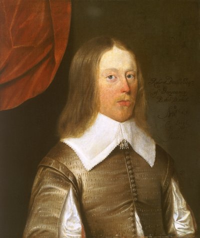 Gwysaney的罗伯特-戴维斯1616-1666年，1643年。 作者 托马斯·利