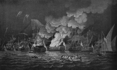 直布罗陀防御，大约1785年 作者 托马斯·鲁尼
