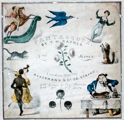 1833年的Fantascope说明手册。 作者 托马斯·曼·拜恩斯