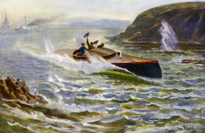 Motor Scout（彩色石版画） 作者 托马斯·玛丽·马达瓦斯卡·海米