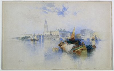 圣马可盆地，1897年。 作者 托马斯·莫兰