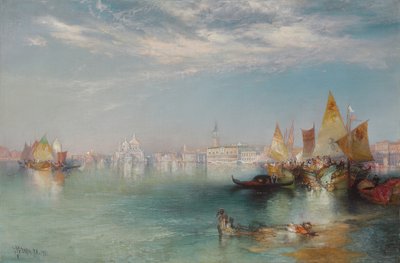 威尼斯大运河，1901年 作者 托马斯·莫兰