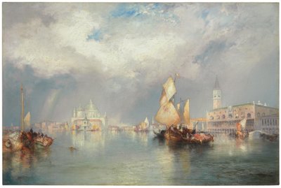威尼斯大运河，1905年 作者 托马斯·莫兰