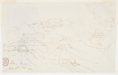 雨中大峡谷 作者 托马斯·莫兰