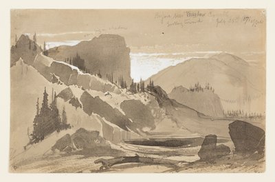 犹他州Meadow Creek附近 作者 托马斯·莫兰