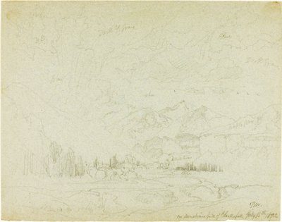 克拉克岔道的阳光岔道上 作者 托马斯·莫兰
