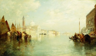 大运河，1887年 作者 托马斯·莫兰