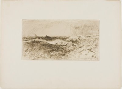 波涛汹涌的大海 作者 托马斯·莫兰