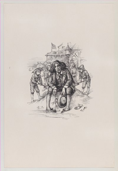 奥斯卡在海边，1882年8月26日，1882年8月26日。 作者 托马斯·纳斯特