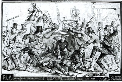我们庆祝的日子，来自&39;Harpers Weekly&39;1867 作者 托马斯·纳斯特