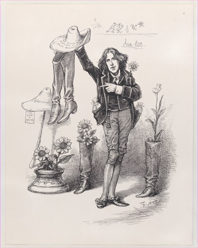 Wilde on Us.Something To Live Up in America, June 10, 1882., June 10, 1882. 作者 托马斯·纳斯特
