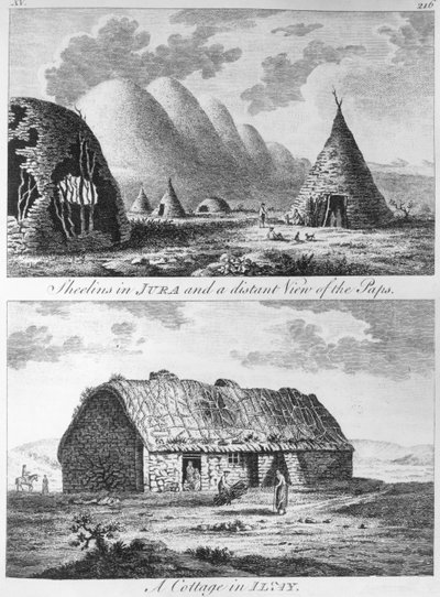 汝拉的Sheelins和远古的Paps和Alay的小屋，来自苏格兰的一次旅行，以及1772年的Hebrides之旅 作者 托马斯·彭南特